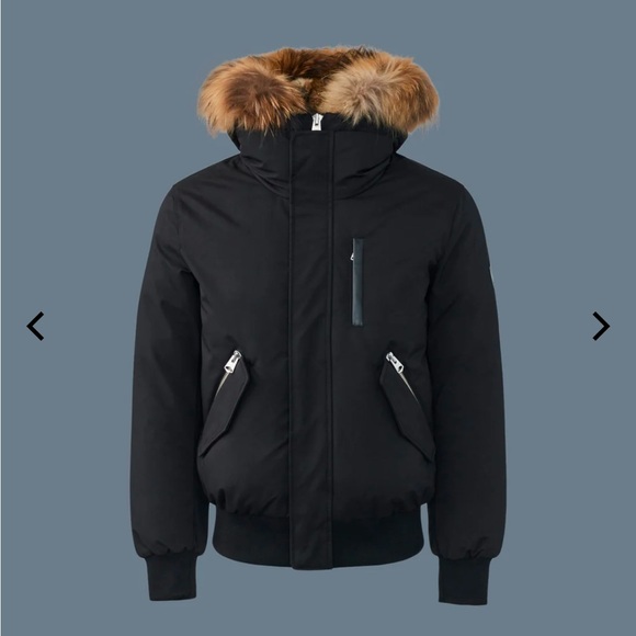Mackage Down Bomber with Natural Fur - Picture 9 of 9